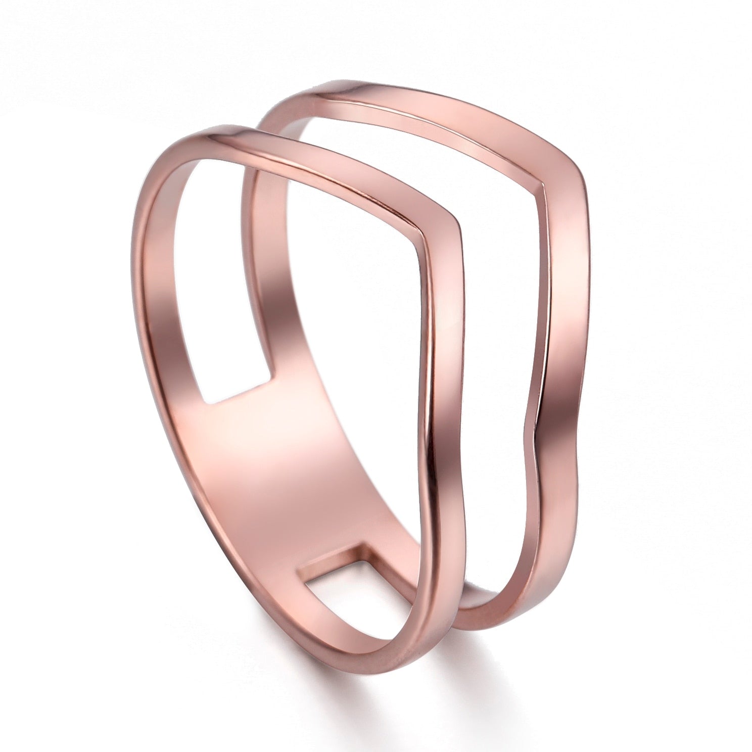 Bague acier inoxydable kairos