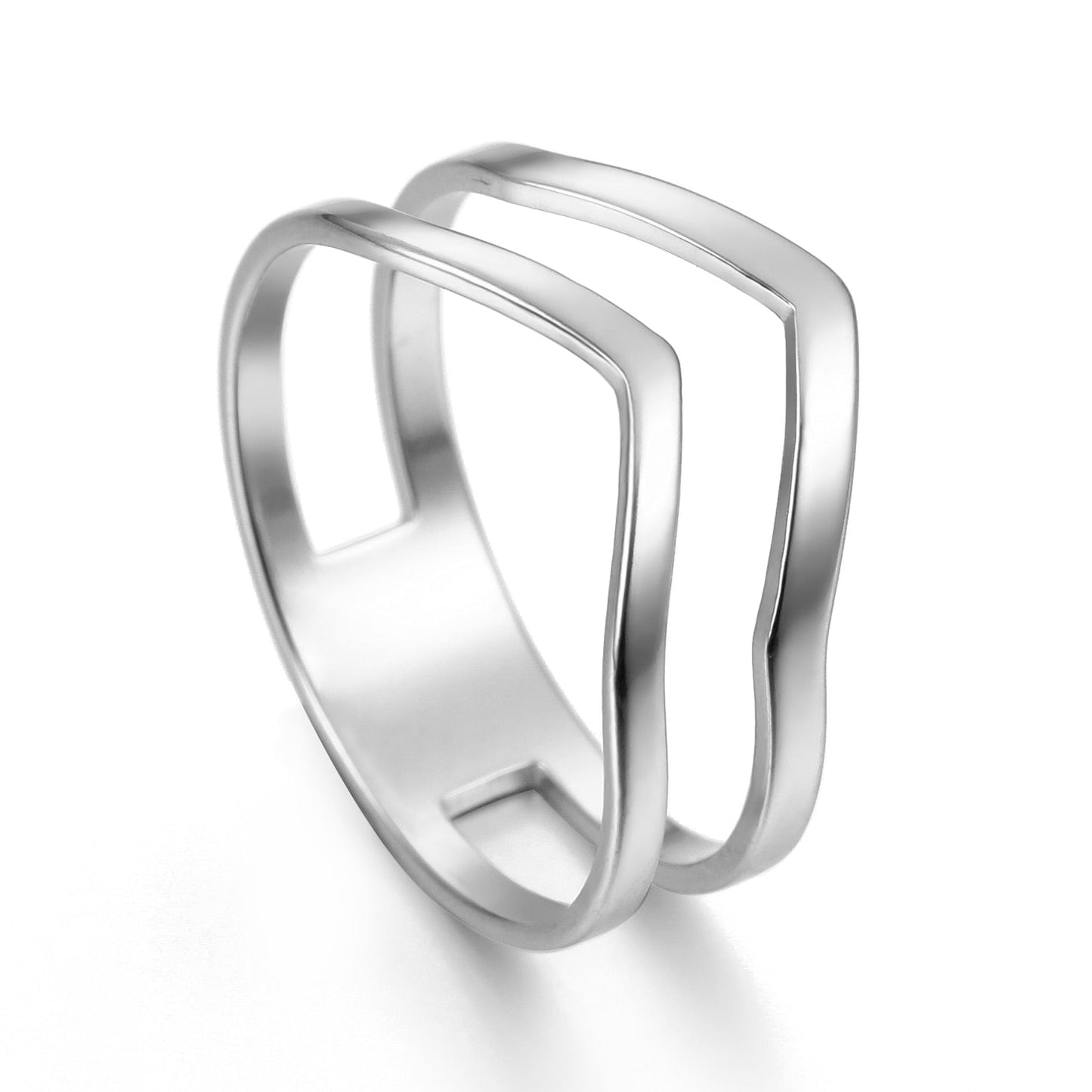 Bague acier inoxydable kairos