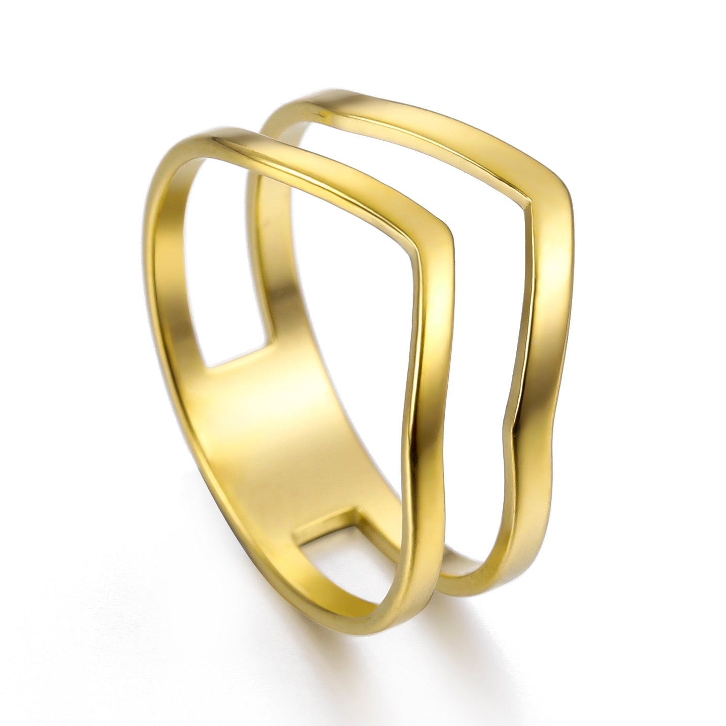 Bague acier inoxydable kairos