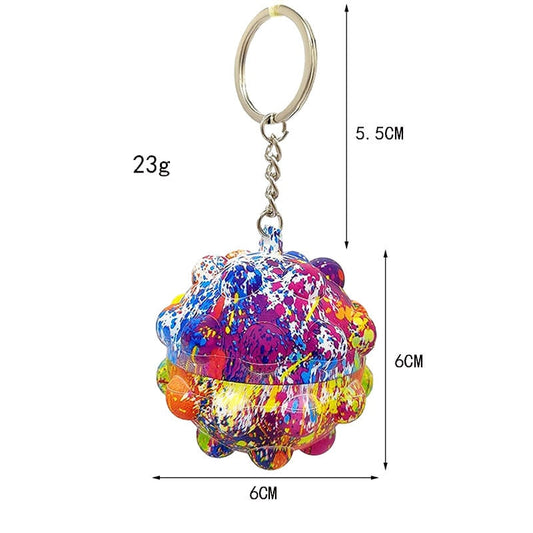 Balle antistress keychain