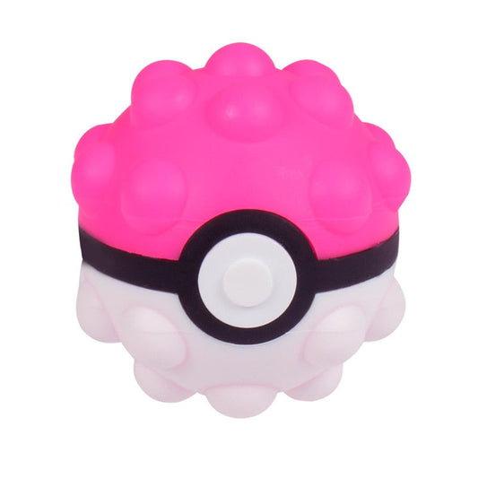 Balle antistress pokéball rose