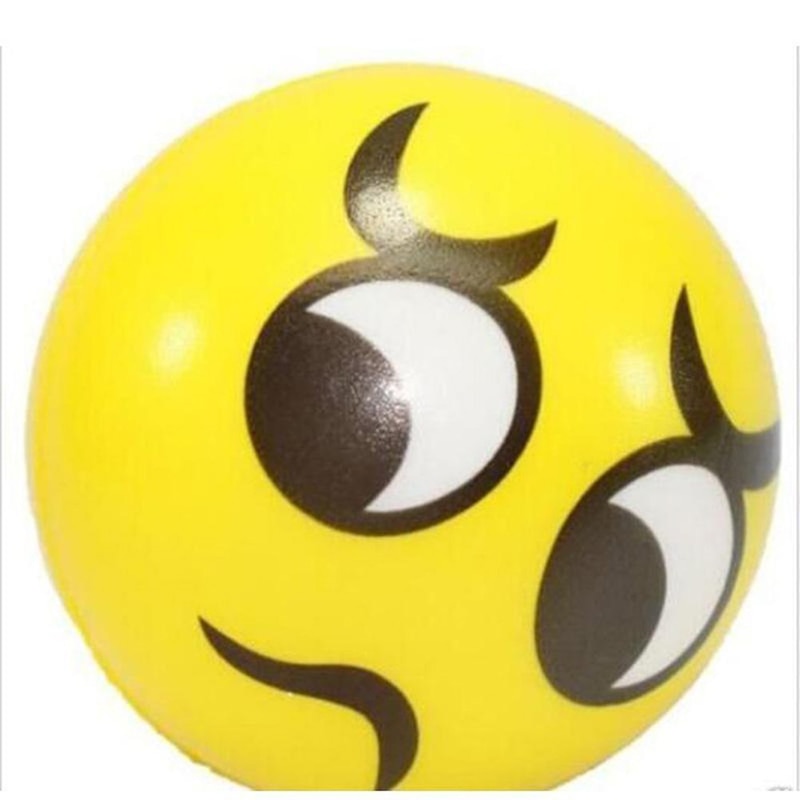 Balle antistress smiley