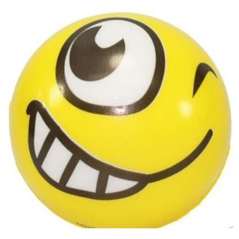 Balle antistress smiley