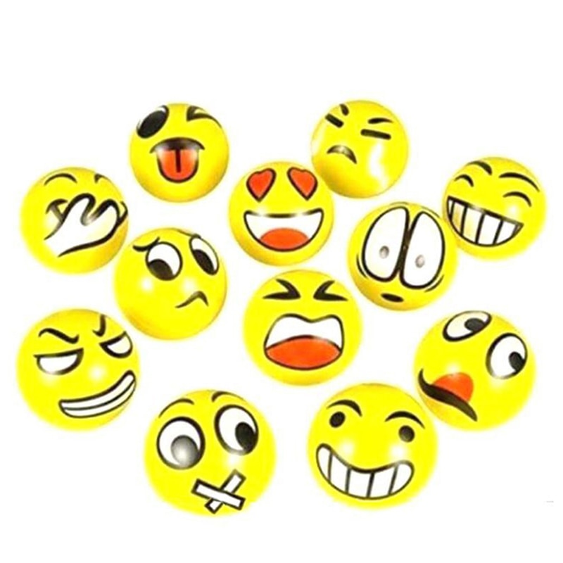 Balle antistress smiley