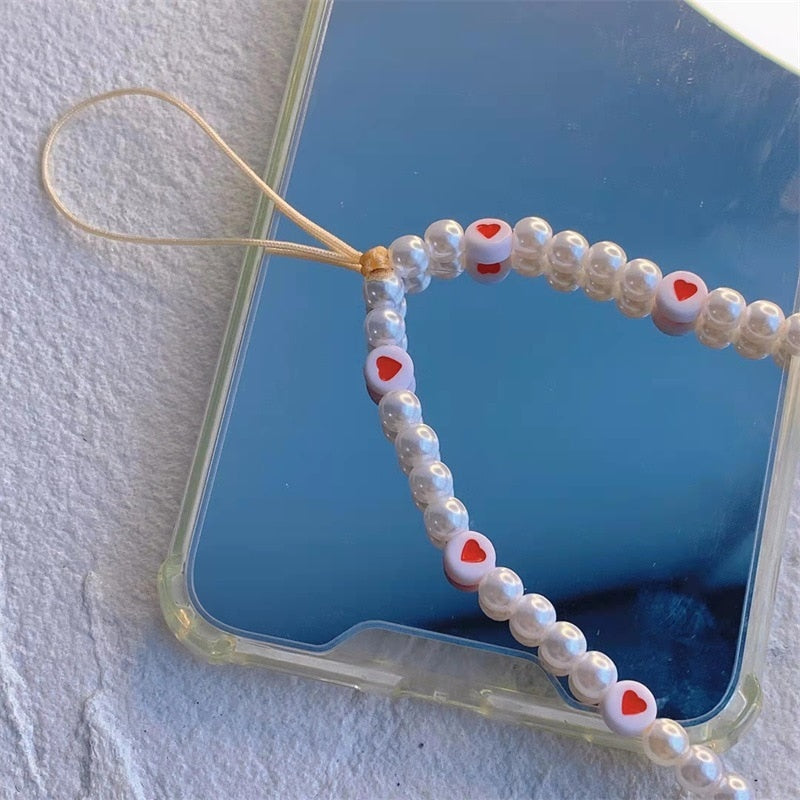 Bijoux de téléphone cute perle