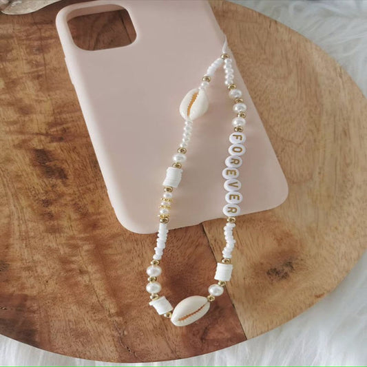 Bijoux de téléphone perle