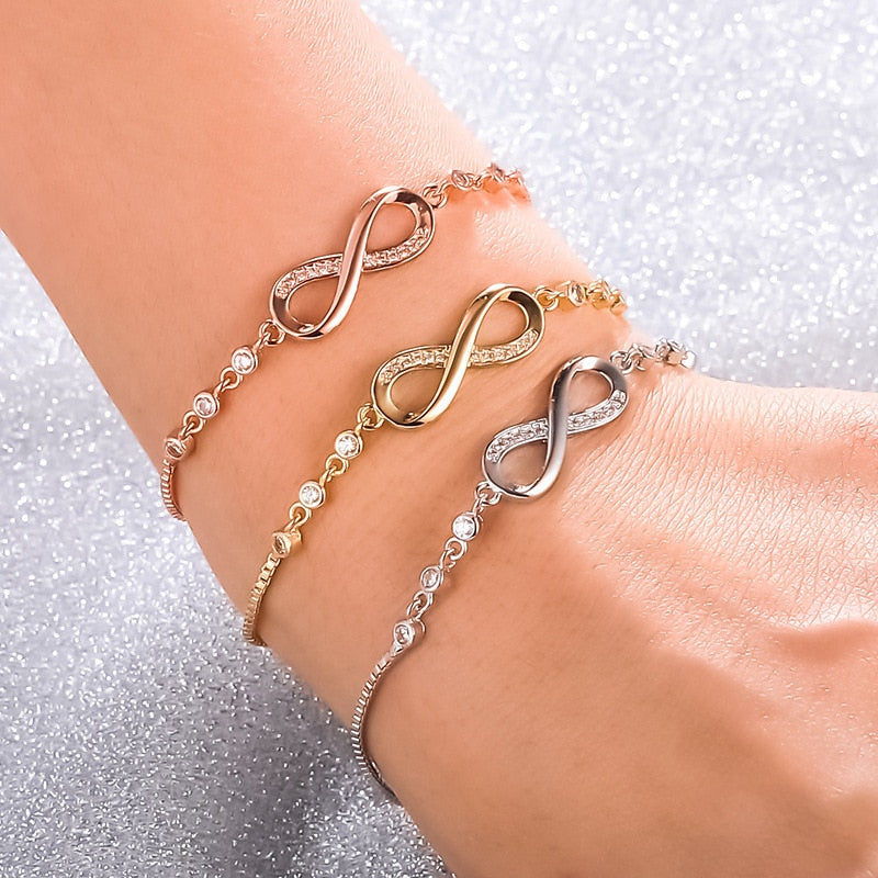 Bracelet fantaisie Stone Infinity