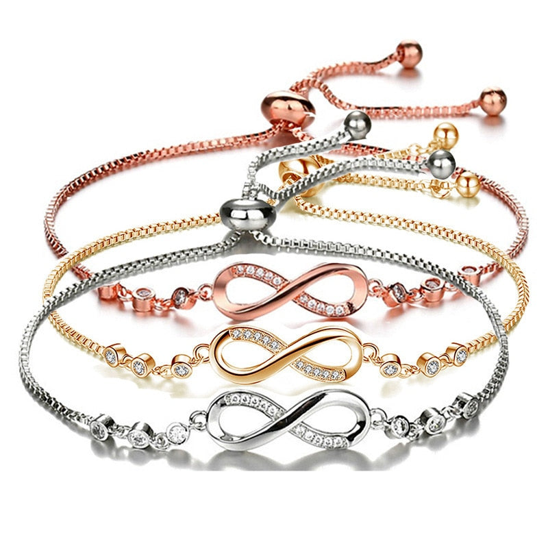 Bracelet fantaisie Stone Infinity