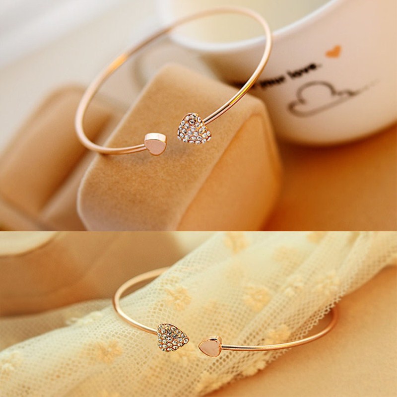 Bracelet fantaisie coeur hot