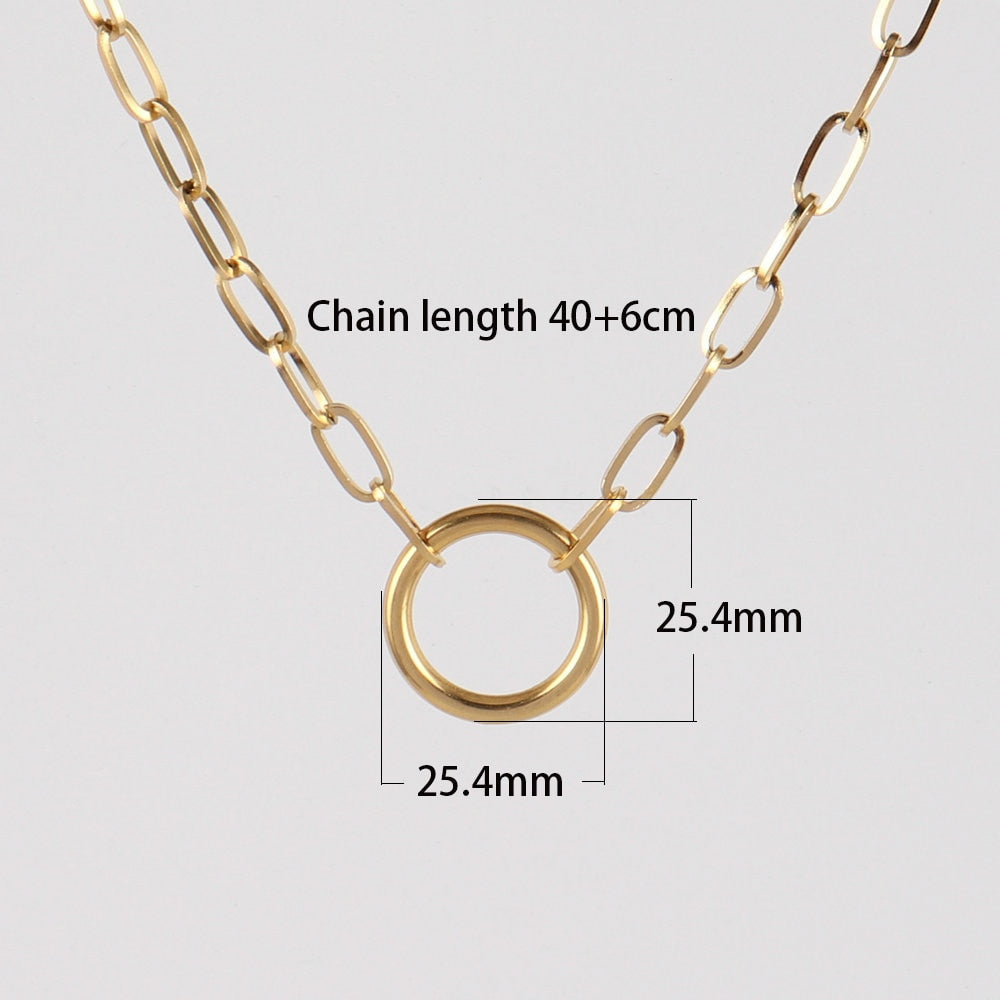 Collier acier inoxydable Elizabeth