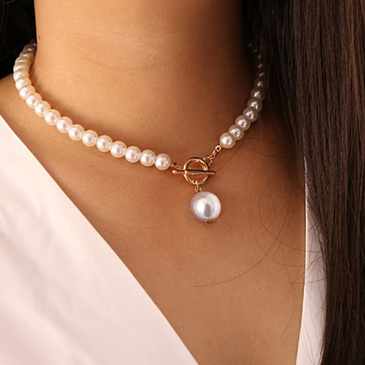 Collier acier inoxydable Pearl