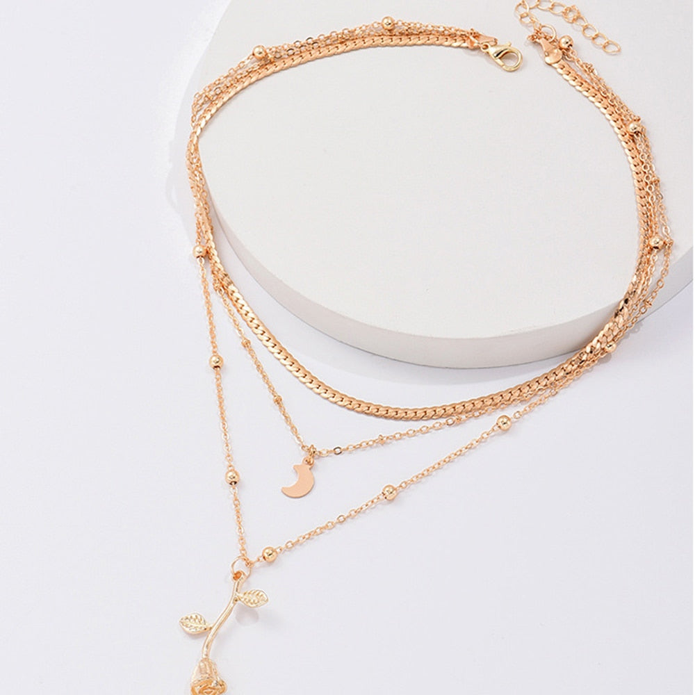 Collier acier inoxydable geraldine