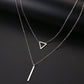 Collier acier inoxydable or aim