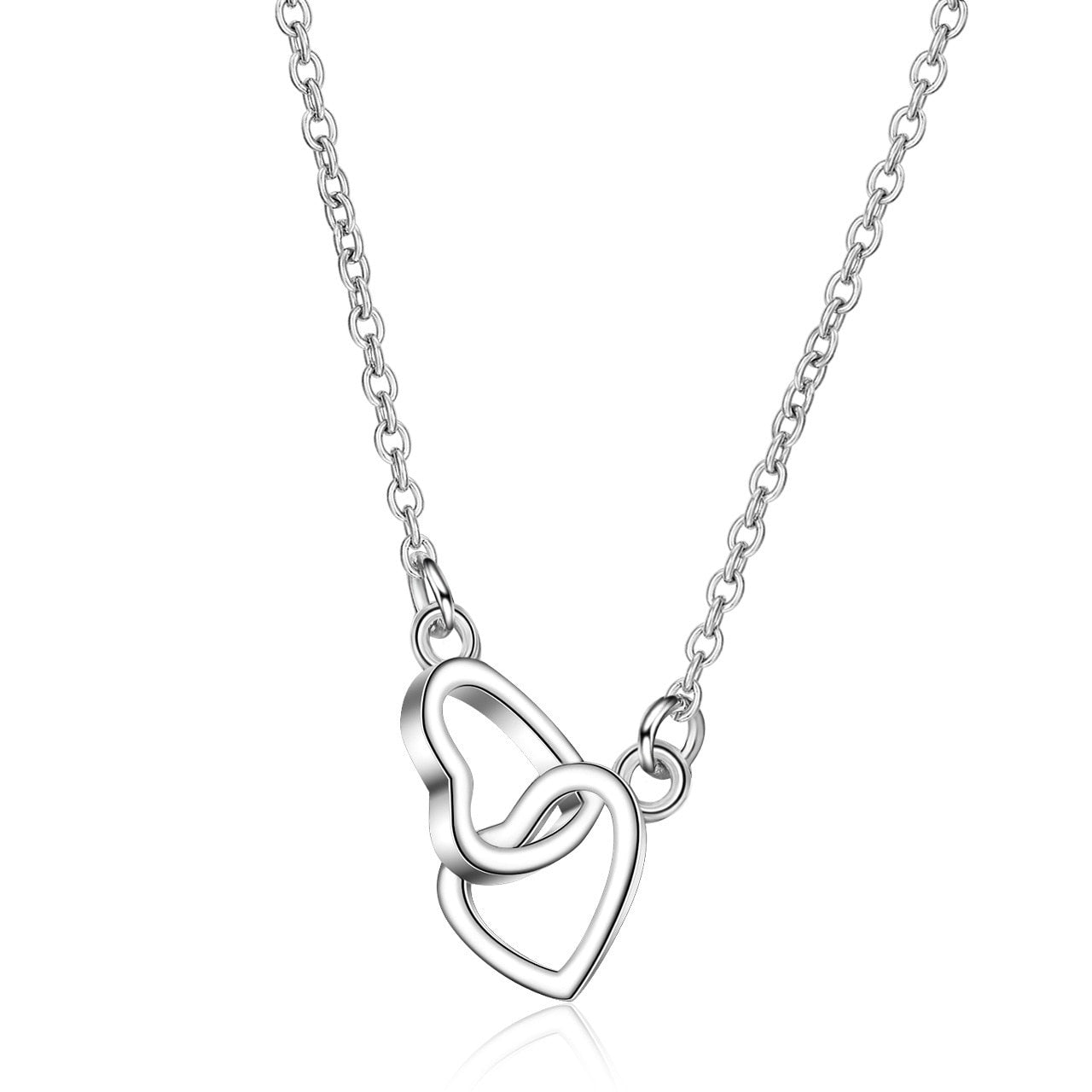 Collier acier inoxydable romantique