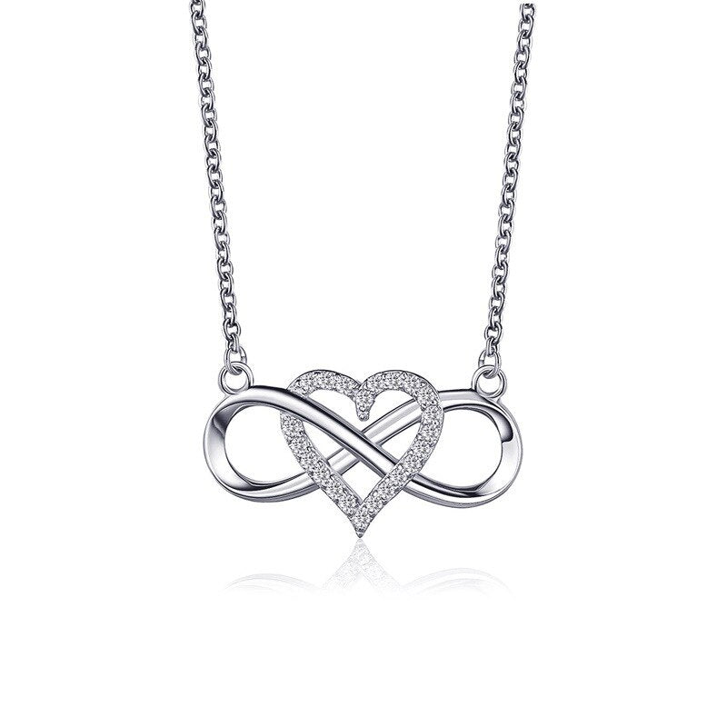 Collier acier inoxydable romantique