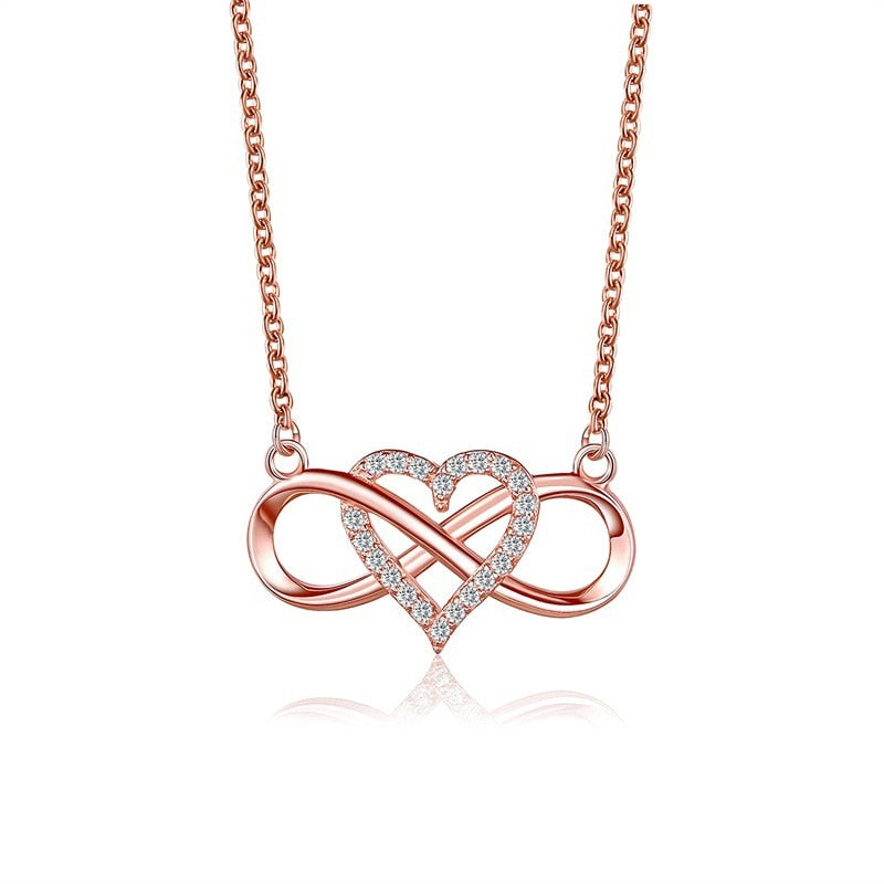 Collier acier inoxydable romantique