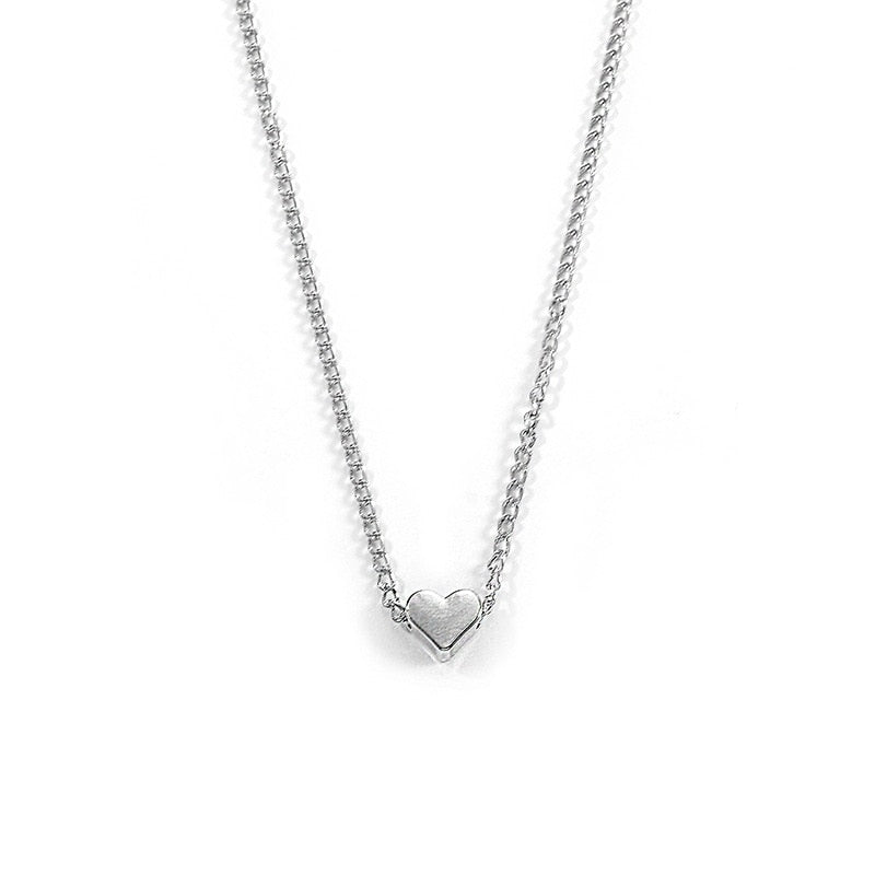 Collier fantaisie coeur femme