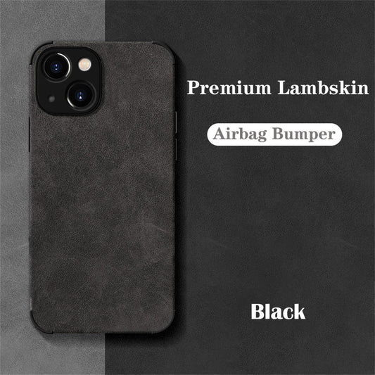 Coque IPhone 12 Premium Lambskin