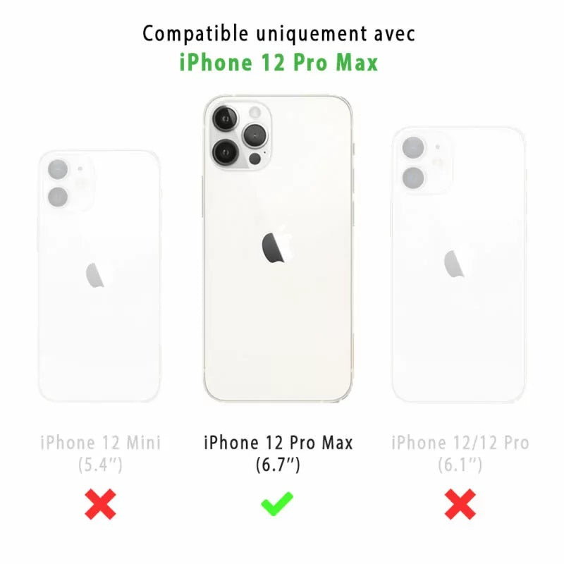 Coque IPhone 12 Pro Max améthyste