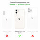 Coque IPhone 12 Silicone Blanc