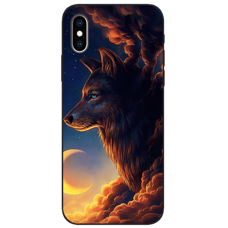 Coque IPhone XR Canis Lupus