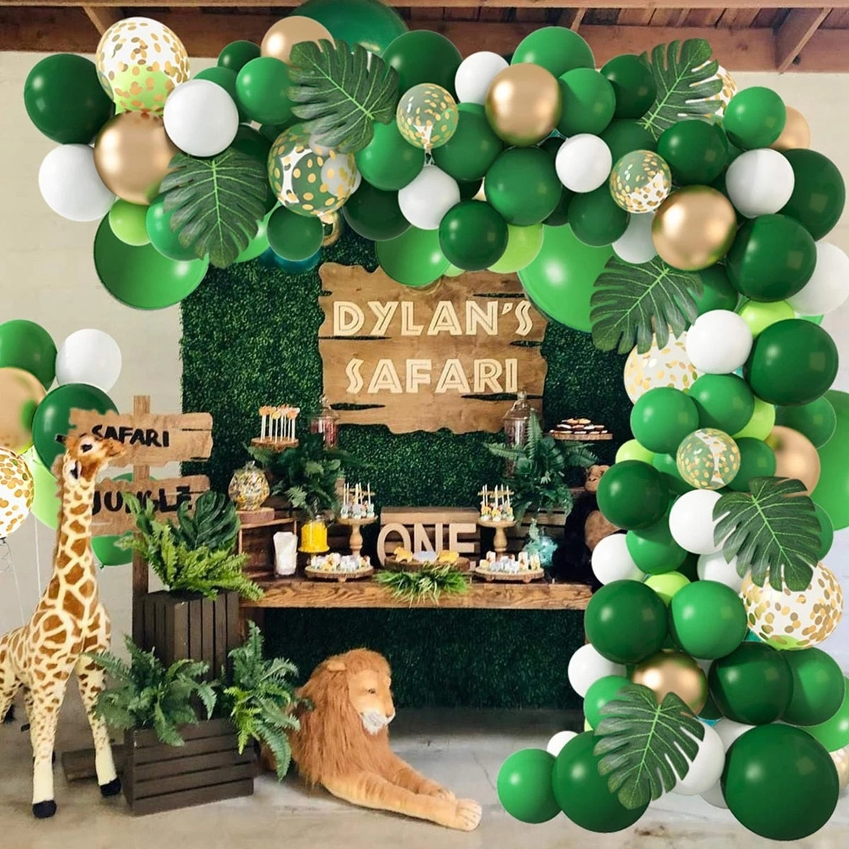 décoration anniversaire Safari