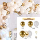 Ballon anniversaire adulte chic gold