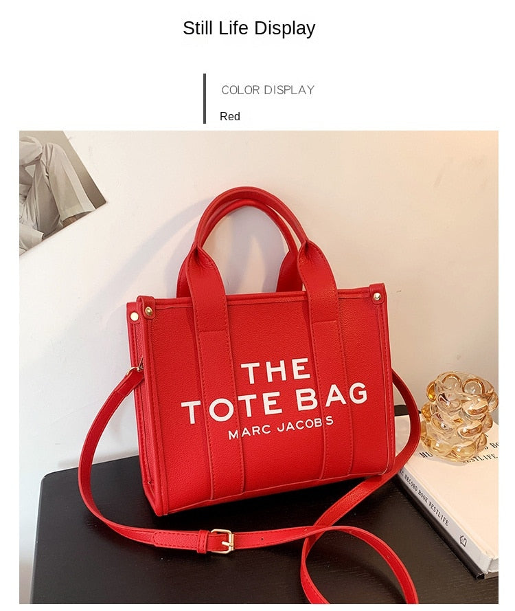 Marc Jacobs tote bag rouge