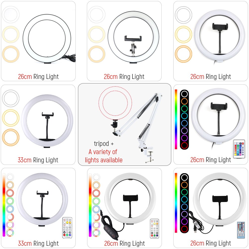 Professional ring light