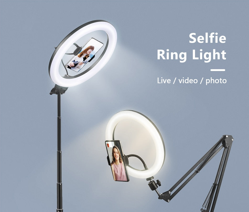 Ring light 26 cm pliable