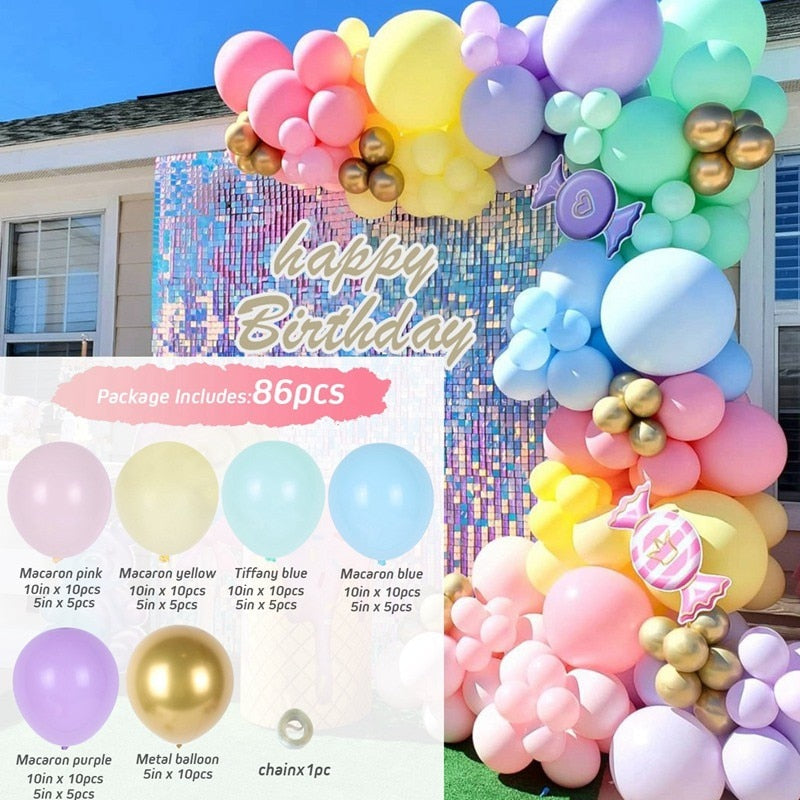 Décoration anniversaire globos