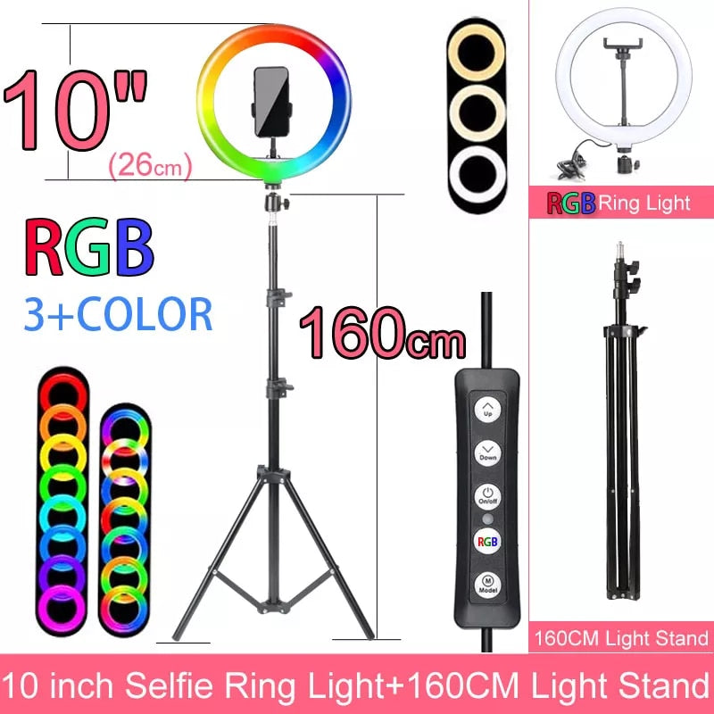 led ring light